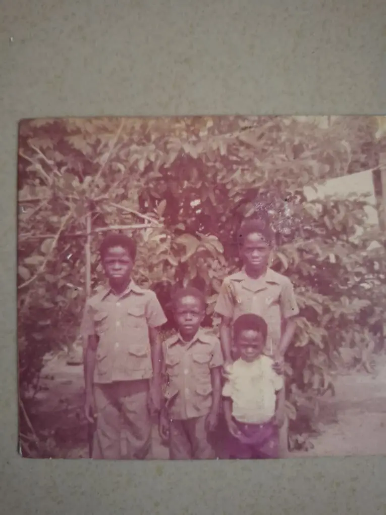 Pastor as a child
